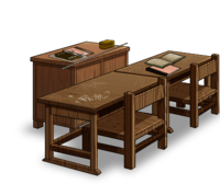 教室主题家具：讲台