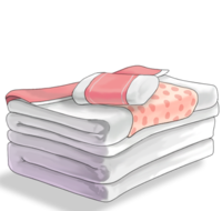 枕头与棉被