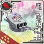16inch三连装炮 Mk.6+GFCS