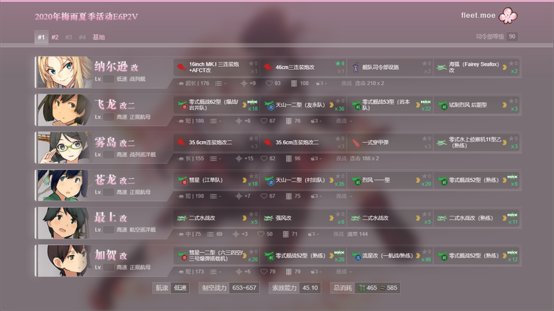 攻略 年夏季活动攻略 E6 舰娘百科 专业性的舰队collection百科全书