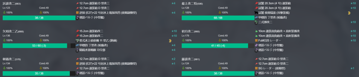 三十二駆「浜波改二」抜錨！敵中を突破せよ！2-4.png