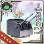 5inch连装炮 Mk.28 mod.2